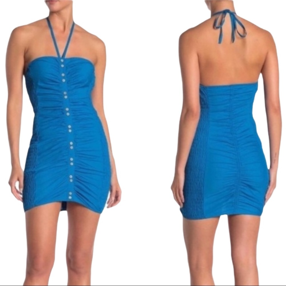 Free People Hold On Mini Dress Bali Babe Small